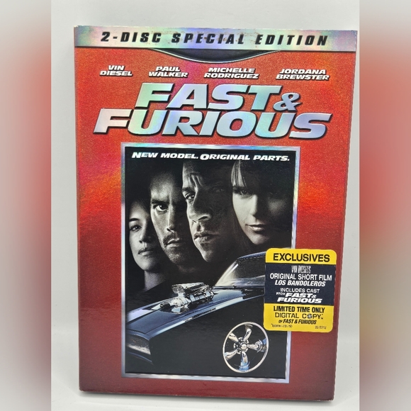 Universal Other - Fast Furious (DVD, 2009, Special Edition) 2 Disk‎ Pre-Owned